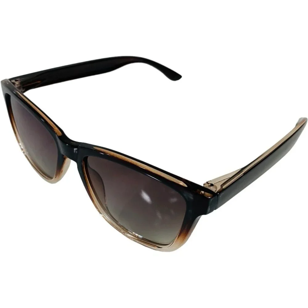 Meetsun Classic Style Womens Gradient Tinted Sunglasses Black/Brown